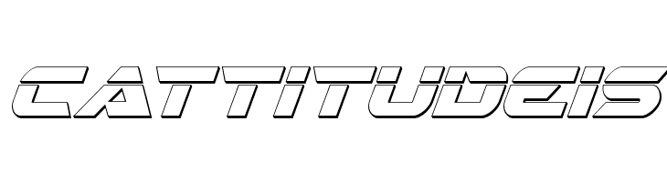 Gemina 2 Laser 3D Italic  Free Fonts Download