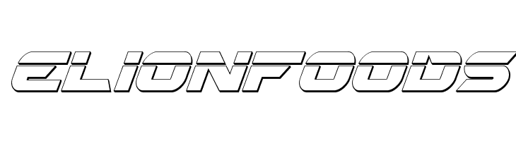 Gemina 2 Laser 3D Italic  Free Fonts Download