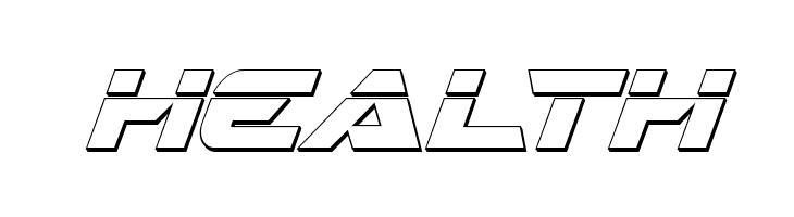 Gemina 2 Laser 3D Italic  Free Fonts Download