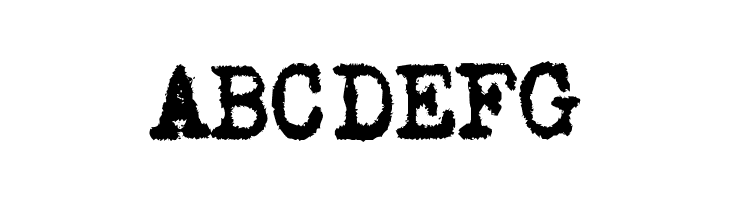 Old Typewriter Messy  Free Fonts Download