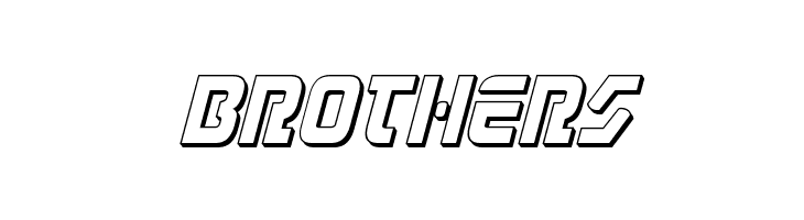 Judge 3D Italic  Free Fonts Download