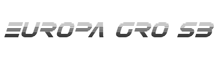Eurofighter Gradient Italic  Free Fonts Download