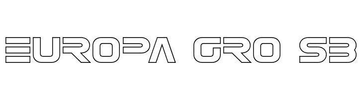 Eurofighter Outline  Free Fonts Download