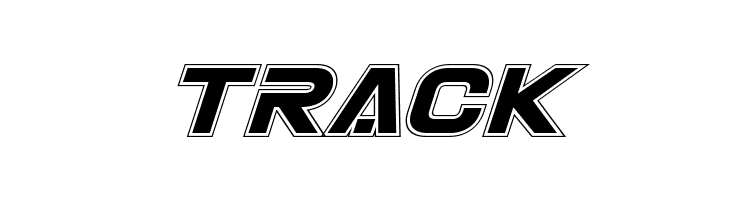 TRACK Eurofighter Academy Italic Font