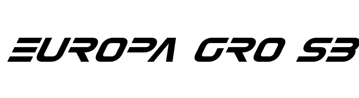 Eurofighter Super-Italic  Free Fonts Download
