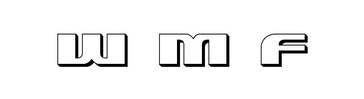 Quickening 3D  Free Fonts Download