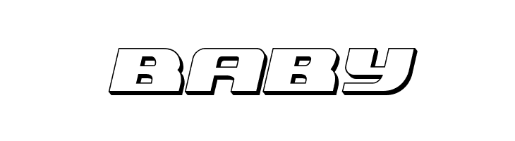 Quickening 3D Italic  Free Fonts Download