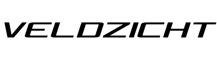 VELDZICHT Concielian Jet Semi-Italic Font