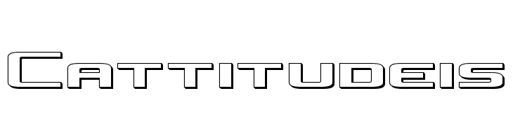 Concielian Jet 3D  Free Fonts Download