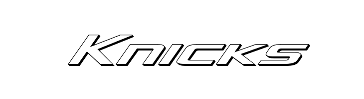 Concielian Jet 3D Italic  Free Fonts Download