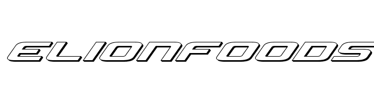 Concielian Jet 3D Italic  Free Fonts Download