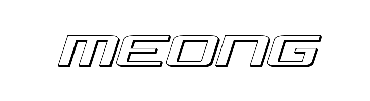 Concielian Jet 3D Semi-Italic  Free Fonts Download