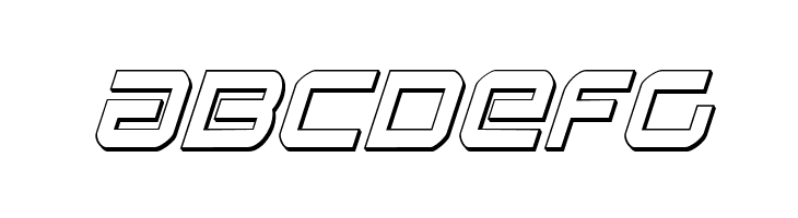 Star Eagle 3D Italic  Free Fonts Download