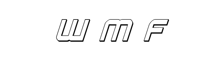 Star Eagle 3D Italic  Free Fonts Download