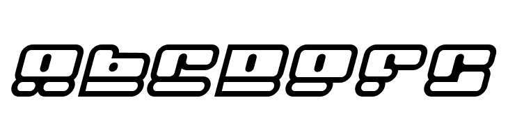 Face plant hollow 2 Italic  Free Fonts Download