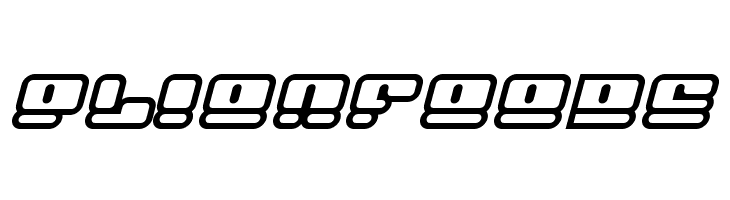 Face plant hollow 2 Italic  Free Fonts Download