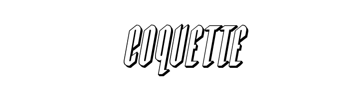 Devil Summoner 3D Italic  Free Fonts Download