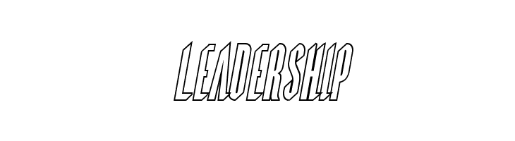 Devil Summoner Outline Italic  Free Fonts Download