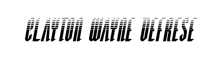 Devil Summoner Halftone Italic  Free Fonts Download