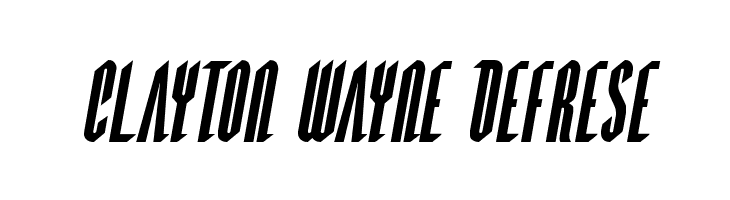 Devil Summoner Italic  Free Fonts Download