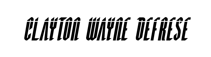 Devil Summoner Laser Italic  Free Fonts Download