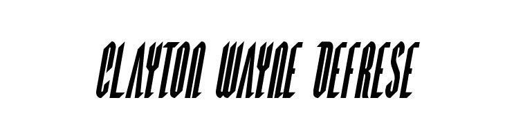 Devil Summoner Condensed Italic  Free Fonts Download