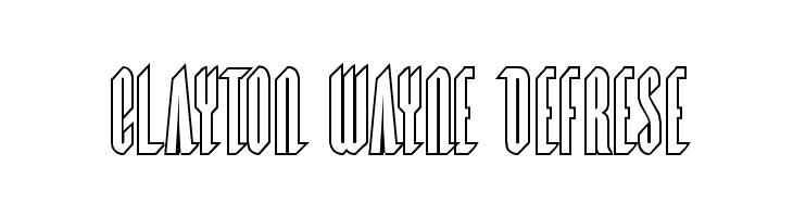 Devil Summoner Outline  Free Fonts Download