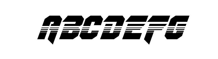 OmegaForce Halftone Italic  Free Fonts Download