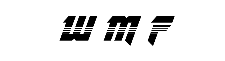 OmegaForce Halftone Italic  Free Fonts Download