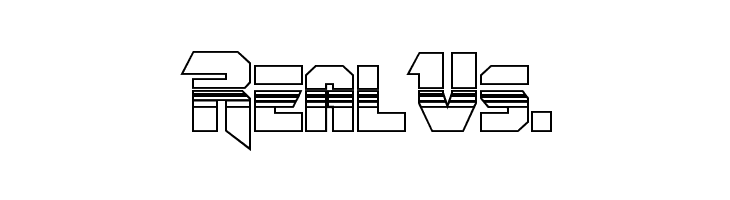 OmegaForce Halftone 3D Regular  Free Fonts Download