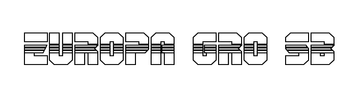 OmegaForce Halftone 3D Regular  Free Fonts Download