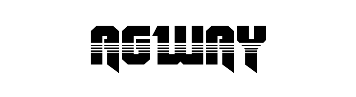 OmegaForce Halftone Regular  Free Fonts Download