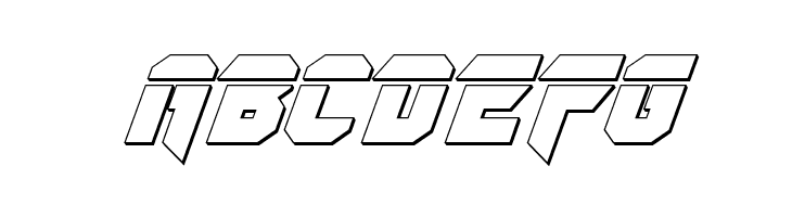 OmegaForce Bullet Italic  Free Fonts Download