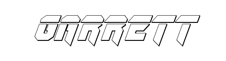 OmegaForce Bullet Italic  Free Fonts Download