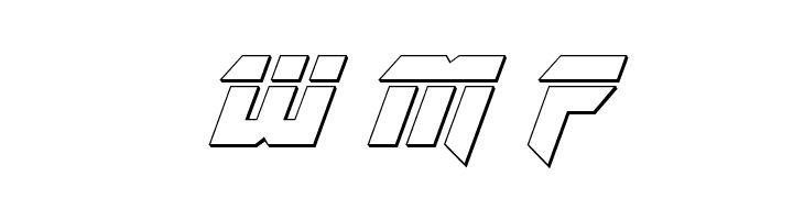 OmegaForce Bullet Italic  Free Fonts Download