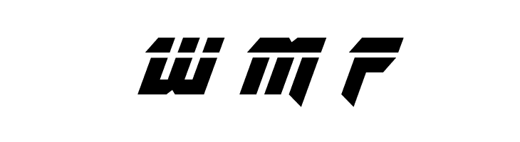 OmegaForce Laser Italic  Free Fonts Download