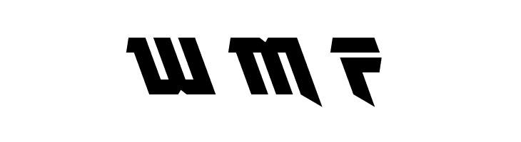 OmegaForce Leftalic  Free Fonts Download