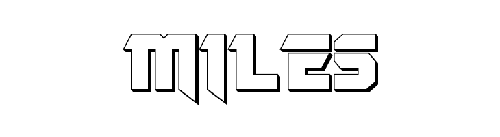 OmegaForce 3D Regular  Free Fonts Download