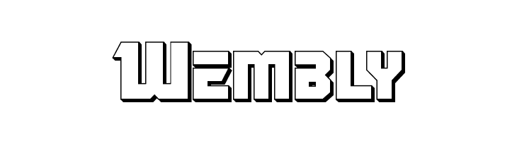 OmegaForce 3D Regular  Free Fonts Download