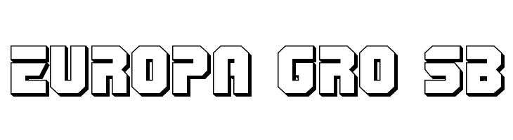 OmegaForce 3D Regular  Free Fonts Download