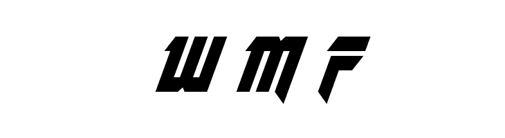 OmegaForce Condensed Italic  Free Fonts Download