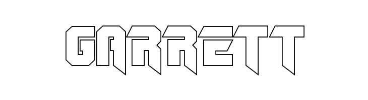 OmegaForce Outline Regular  Free Fonts Download