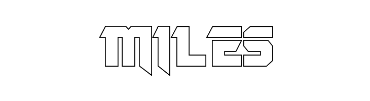 OmegaForce Outline Regular  Free Fonts Download