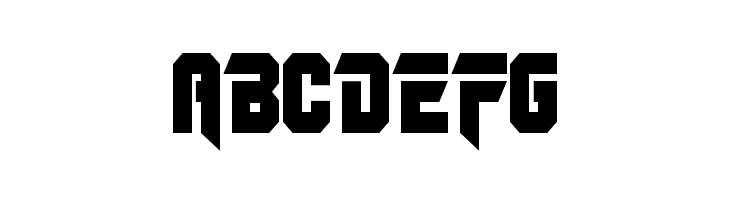 OmegaForce Condensed  Free Fonts Download