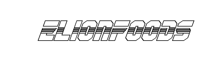OmegaForce Halftone 3D Italic  Free Fonts Download