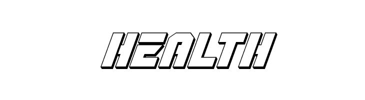 OmegaForce 3D Italic  Free Fonts Download