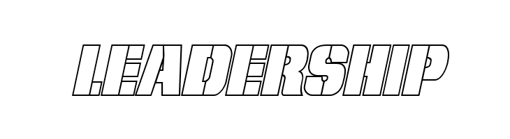 From BOND With Love Outline Italic  Free Fonts Download