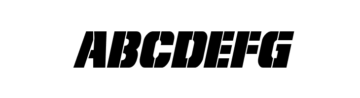 From BOND With Love Italic  Free Fonts Download