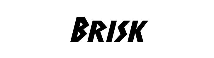 Brisk Antikythera Expanded Italic Font
