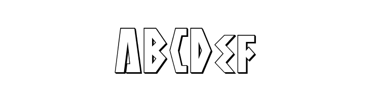 Antikythera 3D Regular  Free Fonts Download